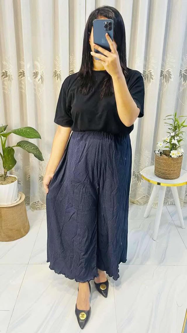 Printed Palazzo Pants Only